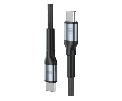 Kabel USB 3mk Hyper Cable N-SERIES C to C 1m PD 3.0 QC 3.0 20V/5A 100W Bla